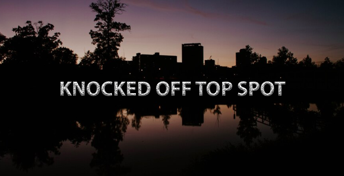 KNOCKED OFF TOP SPOT